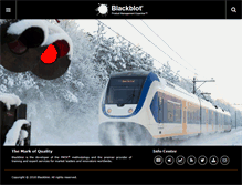 Tablet Screenshot of blackblot.com